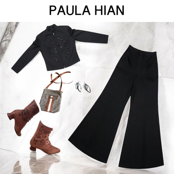 Vintage Pants - *Designer Paula Hian Signature Pants Jacket Set*